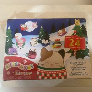 2025 Official UNOPENED Squishmallows Micromallows Advent Calendar 🎅🎄